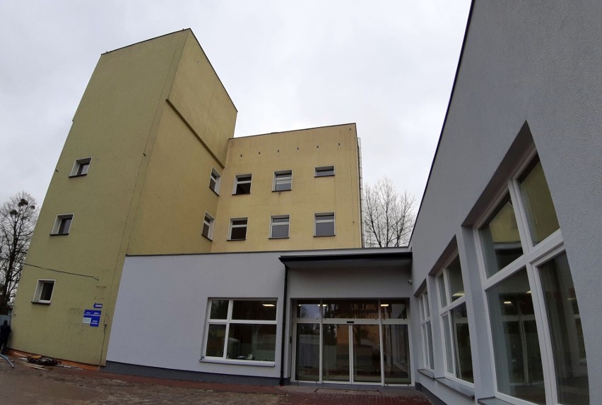 Łącznik w szpitalu powiatowym w Kluczborku jest już gotowy.