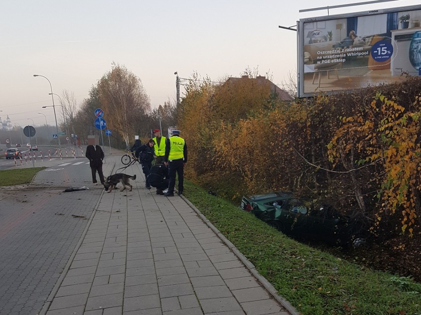 Do niecodziennego zdarzenia drogowego doszło w czwartek....