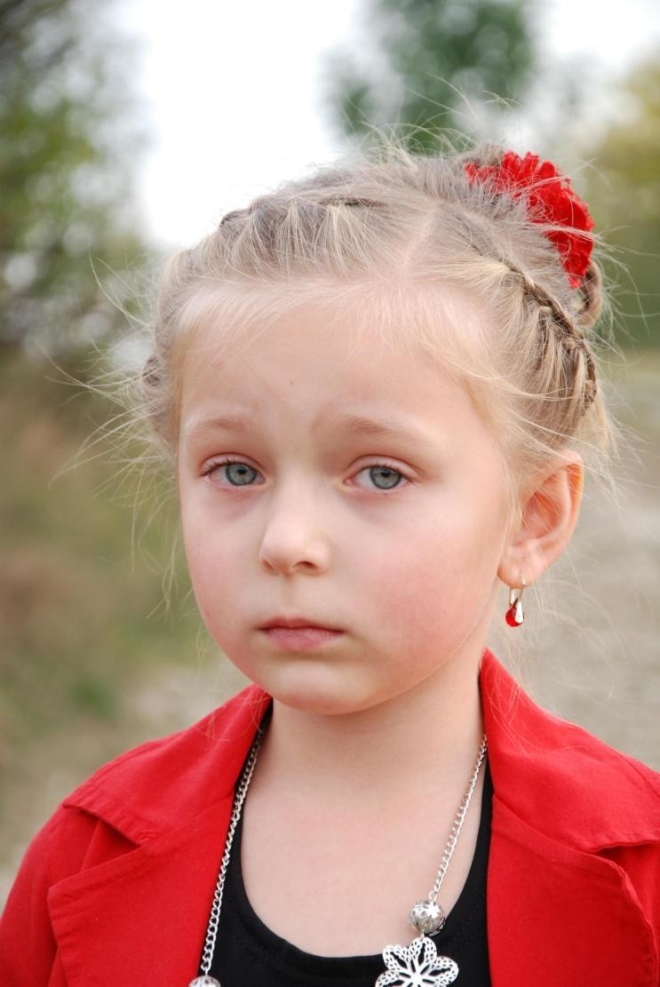 Gabriela Porowska, lat 6, mieszka w Małogoszczu. Uwielbia...