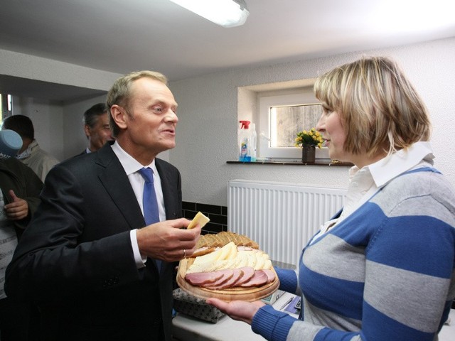 Donald Tusk spotkał się z mieszkańcami naszego regionu