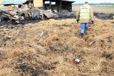 Mieszkaniec gminy Lniano podpalił stodołę, kierował autem mimo zakazu i znęcał się nad partnerką