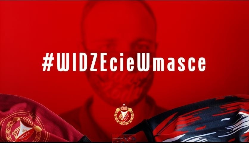 W wakce z koronawirusem. Widzewskie maseczki ochronne