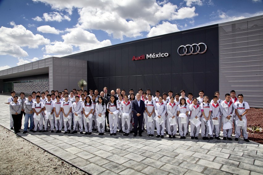 W ostatni piątek, zarząd Audi AG otworzył uroczyście...