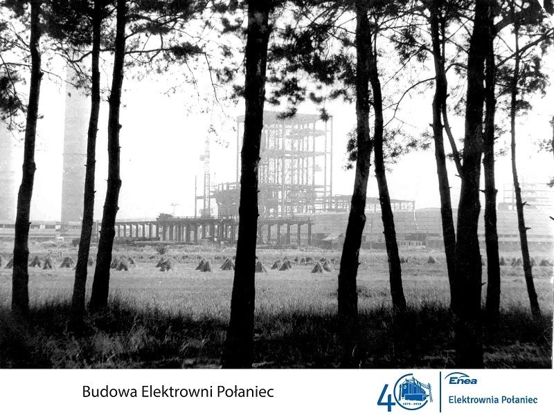Elektrownia Enea Połaniec ma 40 lat. Kierownikiem budowy...