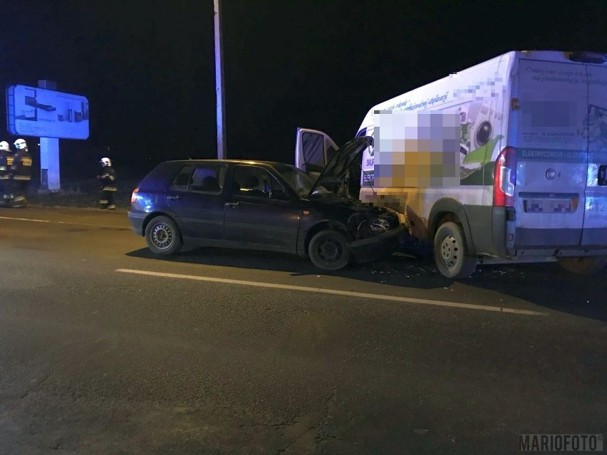 Wypadek na Wrocławskiej w Opolu.