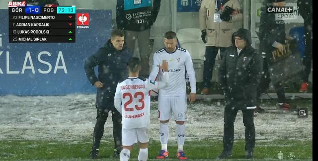 Lukas Podolski wraca na boisko.