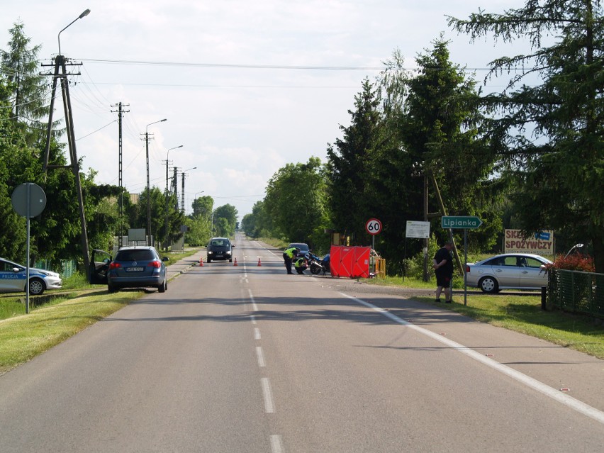 Wypadek w Żabinie, 5.06.2021. Zginął motocyklista. Zdjęcia