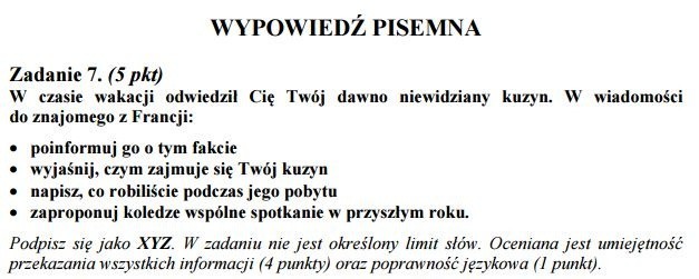 Stara matura 2016: Język FRANCUSKI podstawa [ODPOWIEDZI, ARKUSZ CKE]