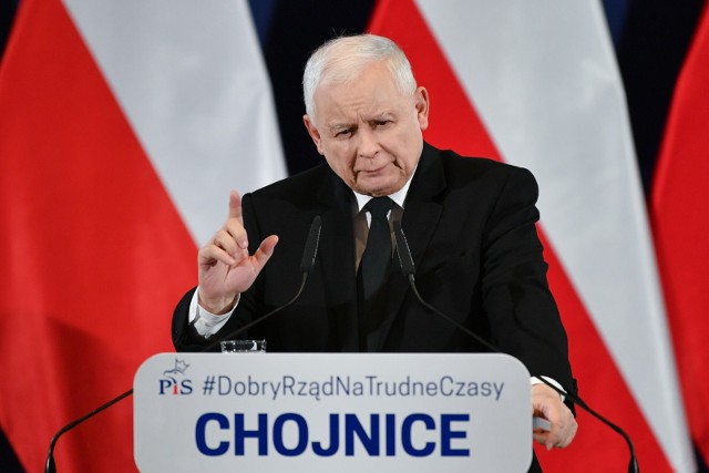 Jarosław Kaczyński w Chojnicach: Musimy być pod ochroną z tego względu, że my mamy prawo do spokojnych spotkań.