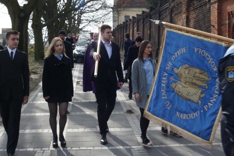 Roger Sławski na cmentarzu Zasłużonych Wielkopolan