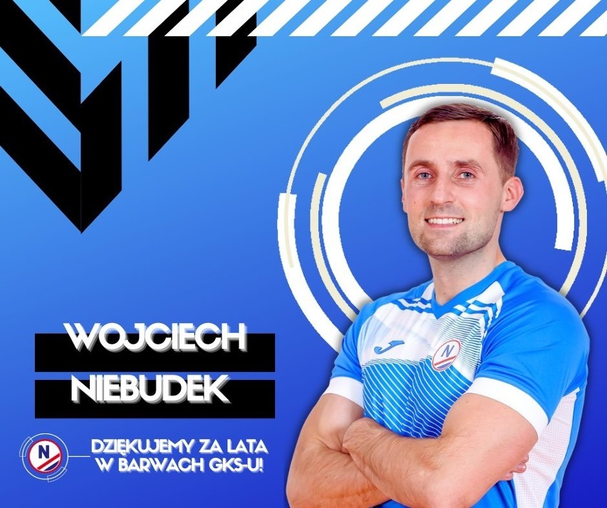 Zmiany w GKS Zio-Max Nowiny. Odchodzą dwaj piłkarze - Karol Bujak i Wojciech Niebudek [ZDJĘCIA]