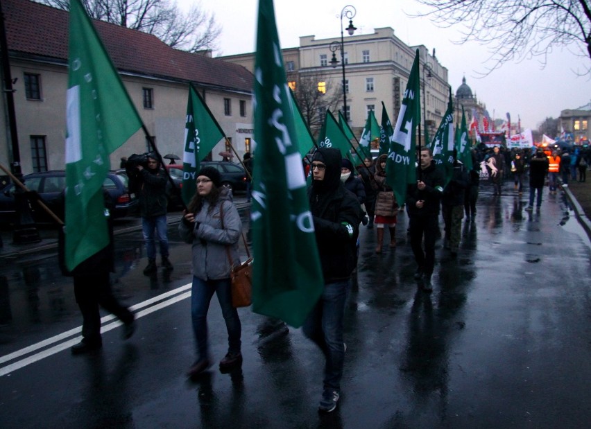 Marsz Żołnierzy Wyklętych w Lublinie (ZDJĘCIA, WIDEO)