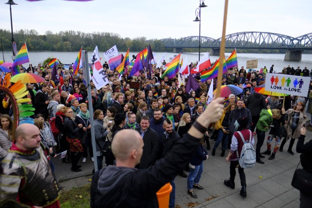 I Marsz Równości w Toruniu