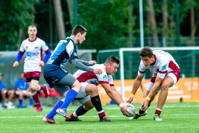 Zespół Rugby Białystok (z piłką) zajął czwarte miejsce