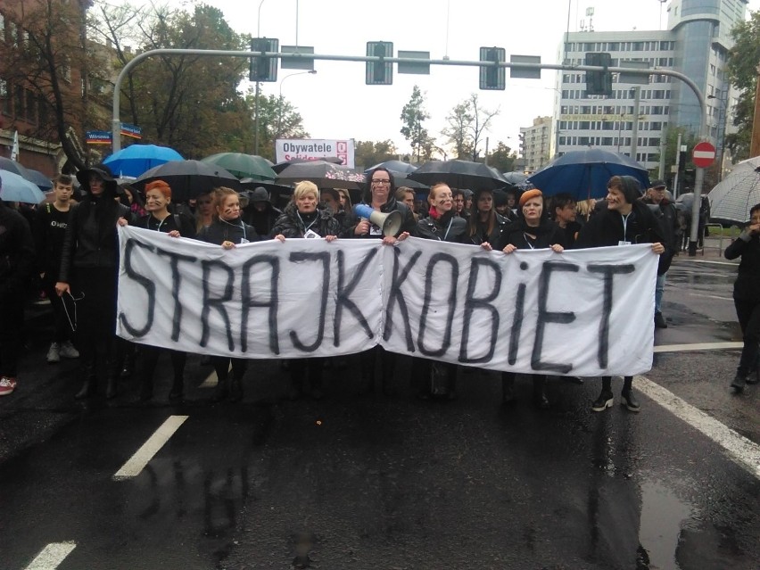 Czarny protest - Wrocław, 3 października 2016