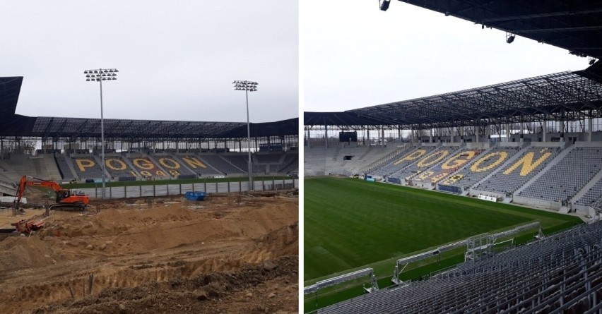 Rok 2021 na budowie stadionu Pogoni Szczecin. Kolosalna...