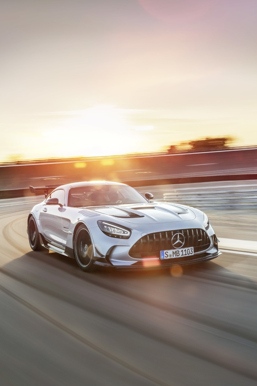 Mercedes AMG GT Black Series. Z najmocniejszym silnikiem...