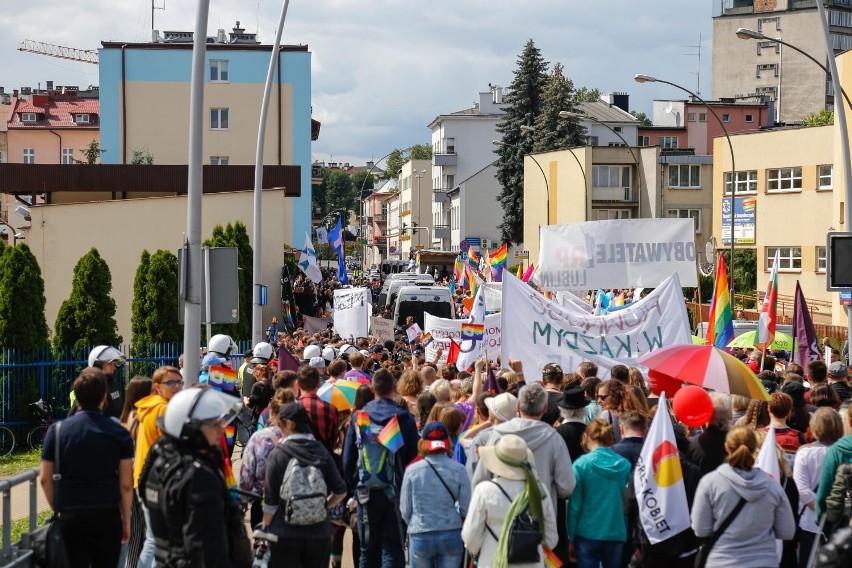 I Marsz Równości w Rzeszowie.