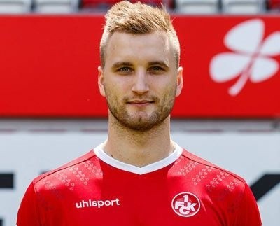 Kacper Przybyłko na razie trenuje z zespołem 2. Bundesligi.