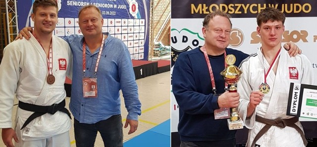 Trener Piotr Majcher może być dumny z dokonań Norberta i Mateusza