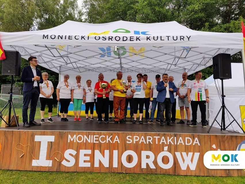 Zwycięzcą I Monieckiej Spartakiady Seniorów została drużyna...