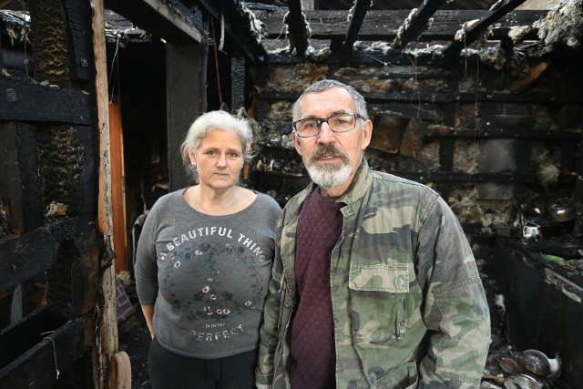 Dom państwa Malinowskich po pożarze nie nadaje się do zamieszkania