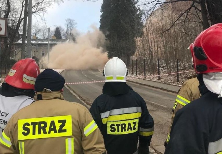 Katastrofa budowlana. Zawaliła się ściana - ulica zablokowana 