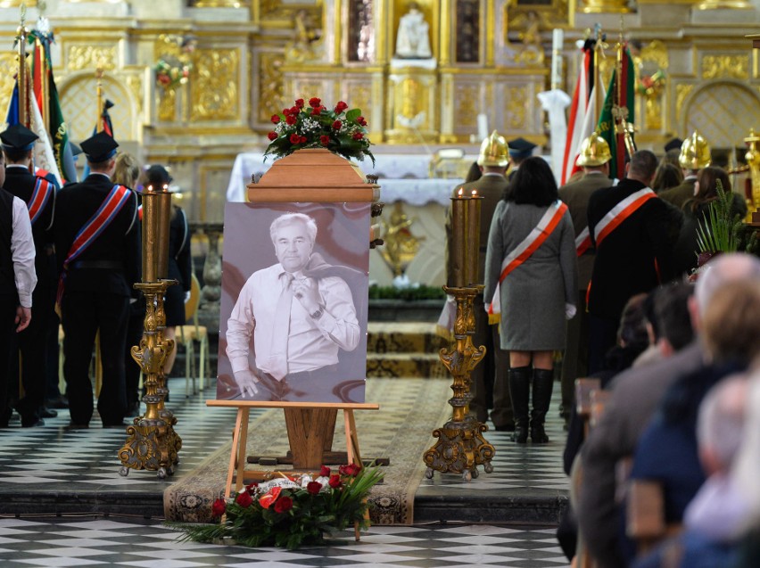 Pogrzeb wójta gminy Jarosław Romana Kałamarza.
