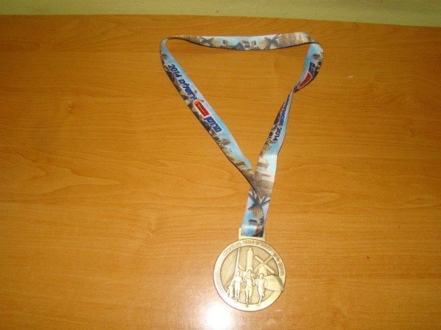 Pamiątkowy medal z imprezy