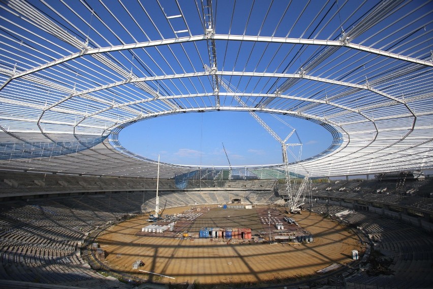 Budowa Stadionu Śląskiego