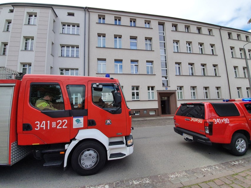 Gaz ulatniał się w kamienicy w Słupsku. Na szczęście ewakuacja mieszkańców nie była potrzebna