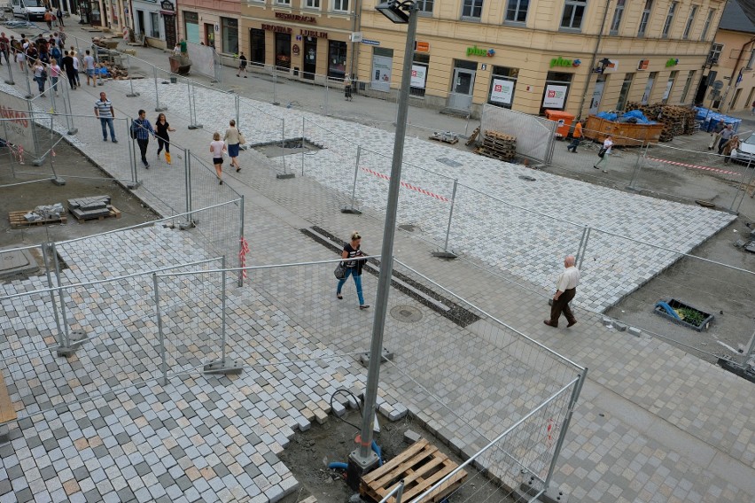 Harmonogram prac przy przebudowie lubelskiego deptaka. Roboty potrwają do połowy lipca