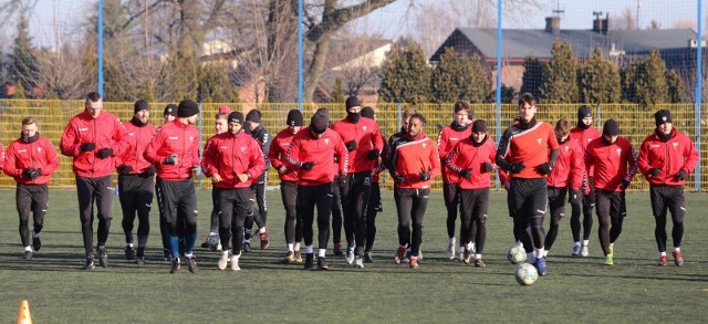 15.01.2020. Pierwszy trening GKS Tychy.