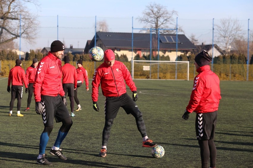 15.01.2020. Pierwszy trening GKS Tychy.