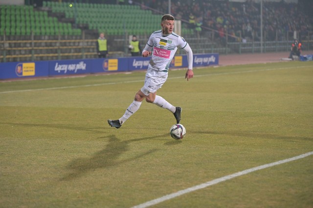 Huber Antkowiak strzelił dwa gole dla Olimpii w meczu przeciwko Bałtykowi Gdynia