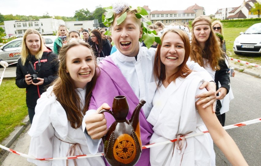 Studenci opanowali ulice miasta. Nie brakowało ciekawych...