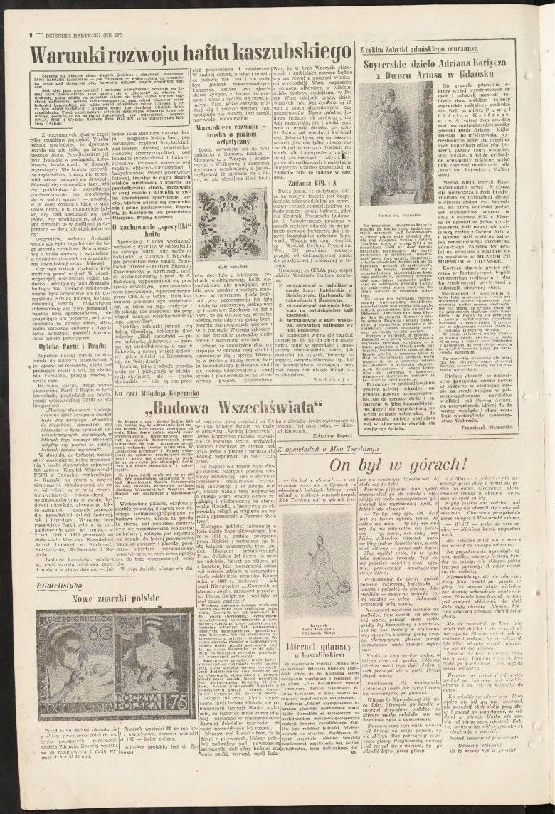 Archiwalne Rejsy: Magazyn Rejsy z października, listopada i grudnia 1953 r. [ZDJĘCIA, PDF-Y]