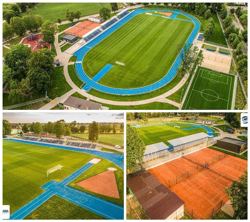 Zmodernizowany stadion w Hajnówce