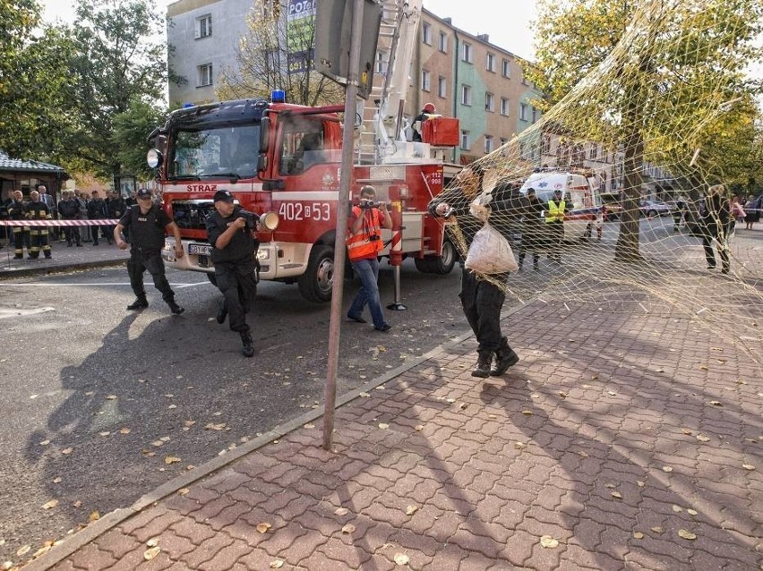 Terrorysta napadł na pocztę w Miastku. Tak służby ćwiczyły...