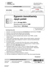 EGZAMIN 8-KLASISTY 2022 POLSKI: arkusz CKE + odpowiedzi. "Zemsta" Aleksandra Fredry na egzaminie 8-klasisty 25.05.22