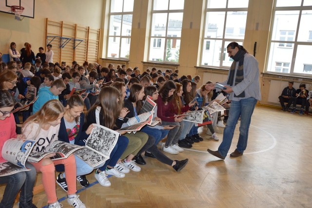 Akcja „Stop dopalaczom” nabiera tempa. We wtorek, 19 października, byliśmy w gimnazjach w Nowogrodzie Bobrz., Świdnicy i Zielonej Górze.