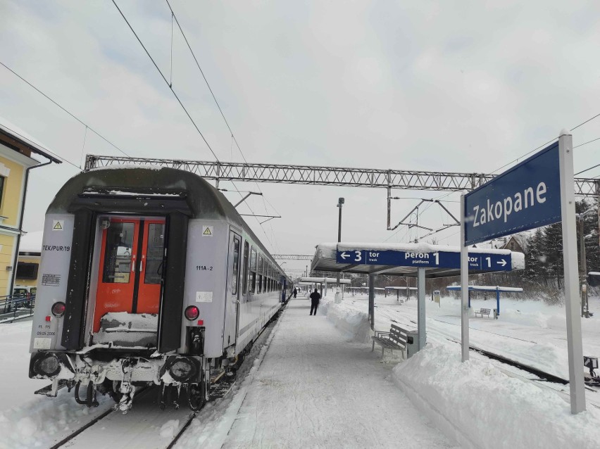 Do Zakopanego wróciły pociągi. PKP uruchomiły połączenia kolejowe na cały sezon zimowy 