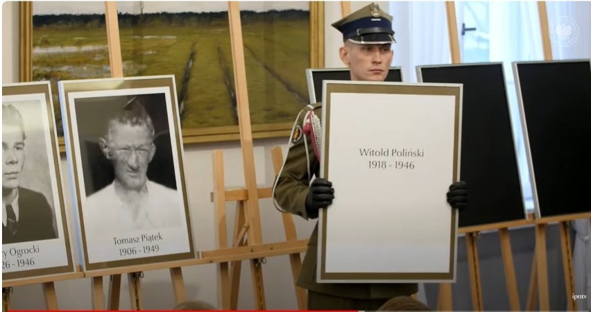 Szczątki Witolda Polińskiego zostały odnalezione w wyniku...
