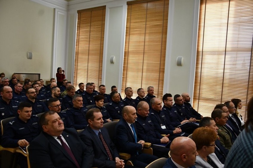 Podlaskie. Roczna odprawa podlaskiej policji. Osiągnięcia 2019 i plany na 2020 rok