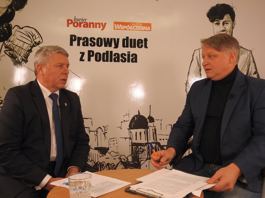 Marek Kaczyński, kandydat na wójta gminy Nowe Piekuty, był...