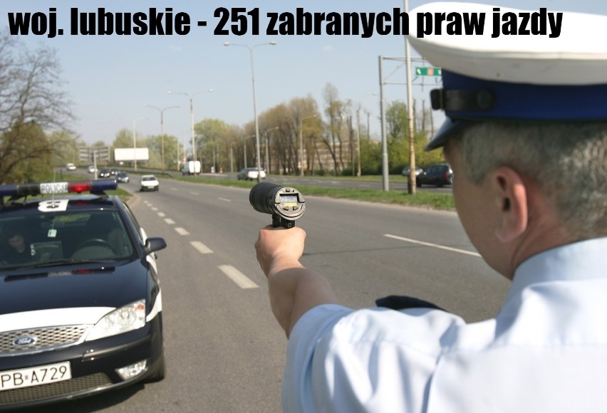 Tu najwięcej kierowców straciło prawo jazdy. Szaleli za