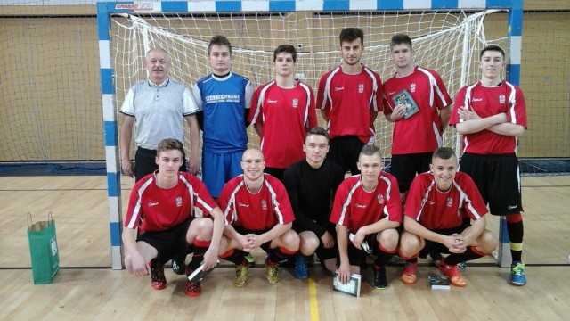 Drużyna UAM Poznań, futsalowi zwycięzcy mistrzostw studentów I roku z wielkopolskich uczelni