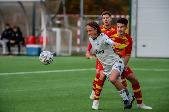 13-10-2021 bialystok jagiellonia legia iii liga fot. wojciech wojtkielewicz / kurier poranny gazeta wspolczesna / polska press