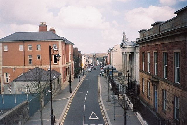 Ulice Derry Irlandia Północna - 2008 rok
