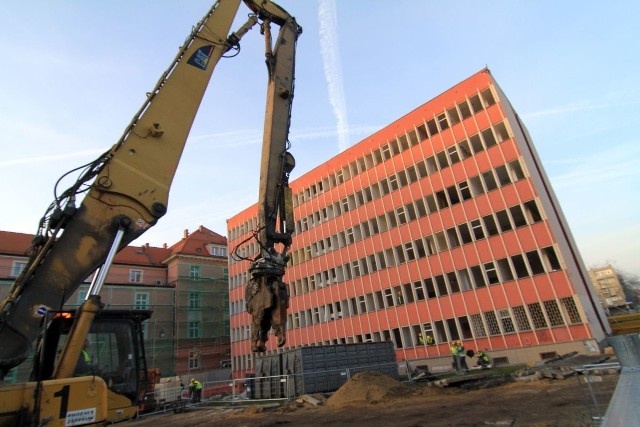 Naviga i Navicentrum będą wyburzone jeszcze w tym roku. Stan z 23.11.2016.